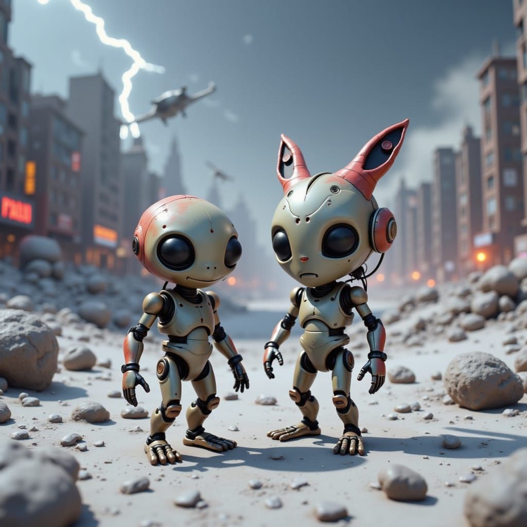 "NO, I do NOT look like a rabbit"