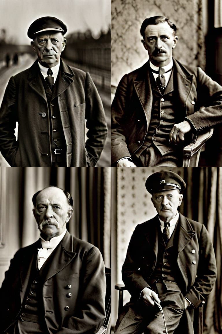 Classic Portrait in August Sander Style