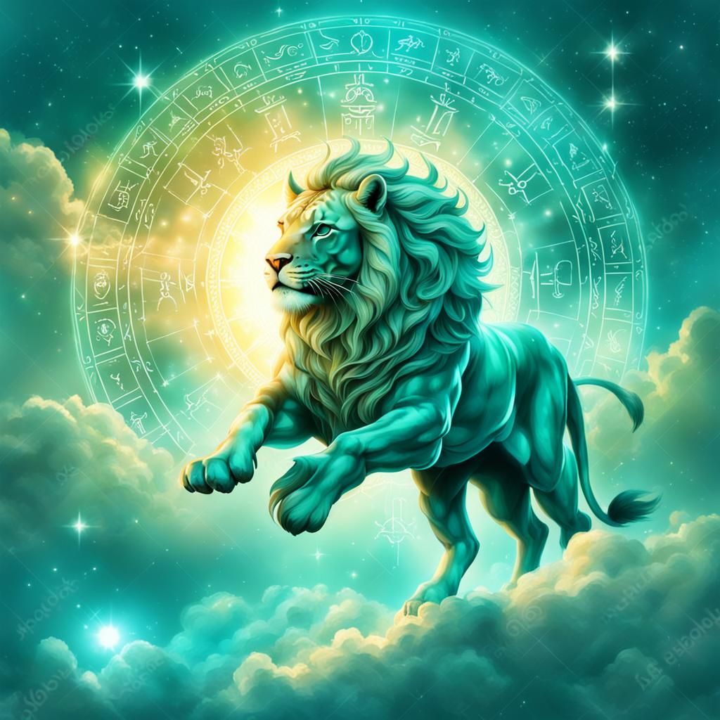 Teal Liger as Sagittarius in Divine Light