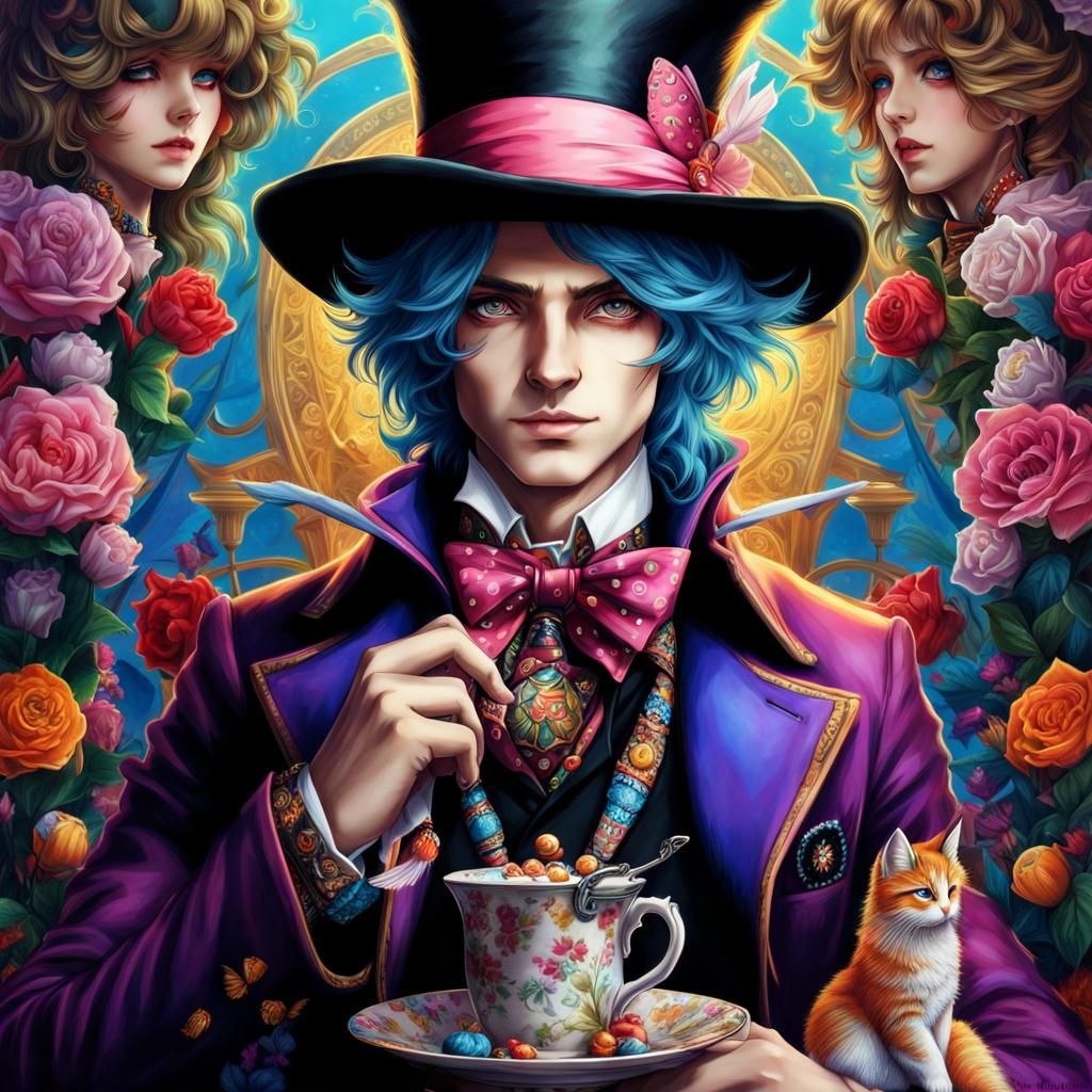 Anime Mad Hatter in Angel Sanctuary