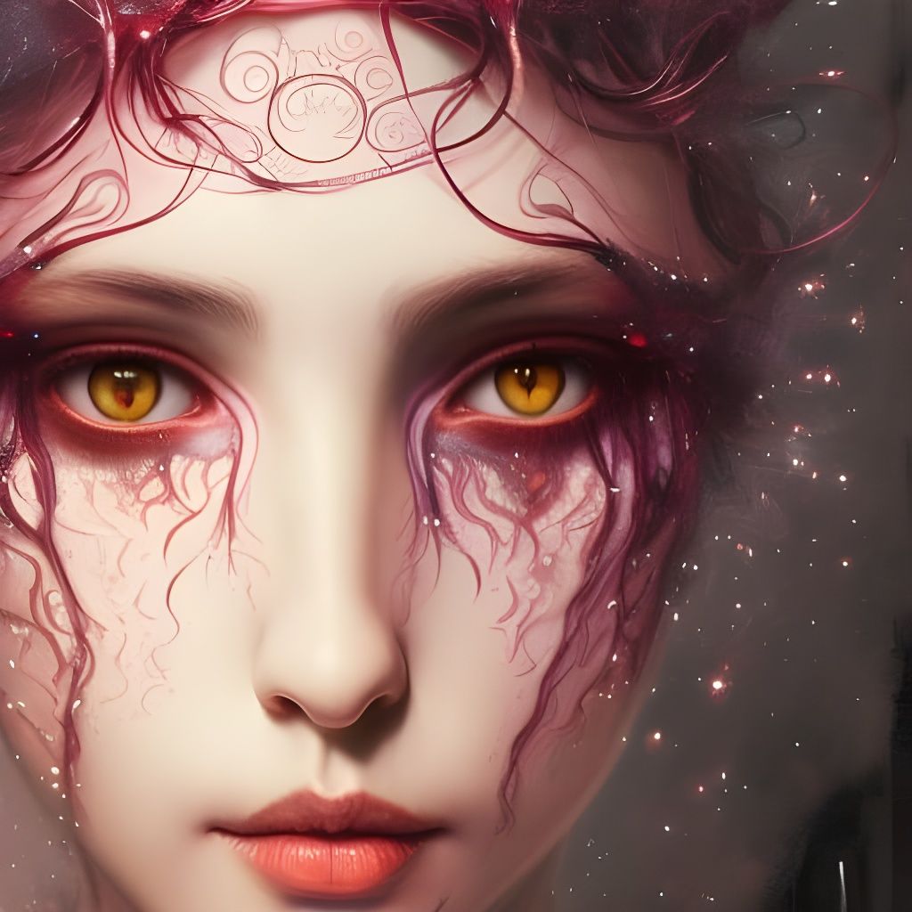 Intricate Fairy Portrait in Hyperdetailed Digital Art
