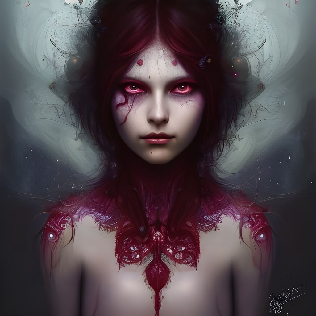 Detailed Fairy Portrait in Hyperrealistic Style