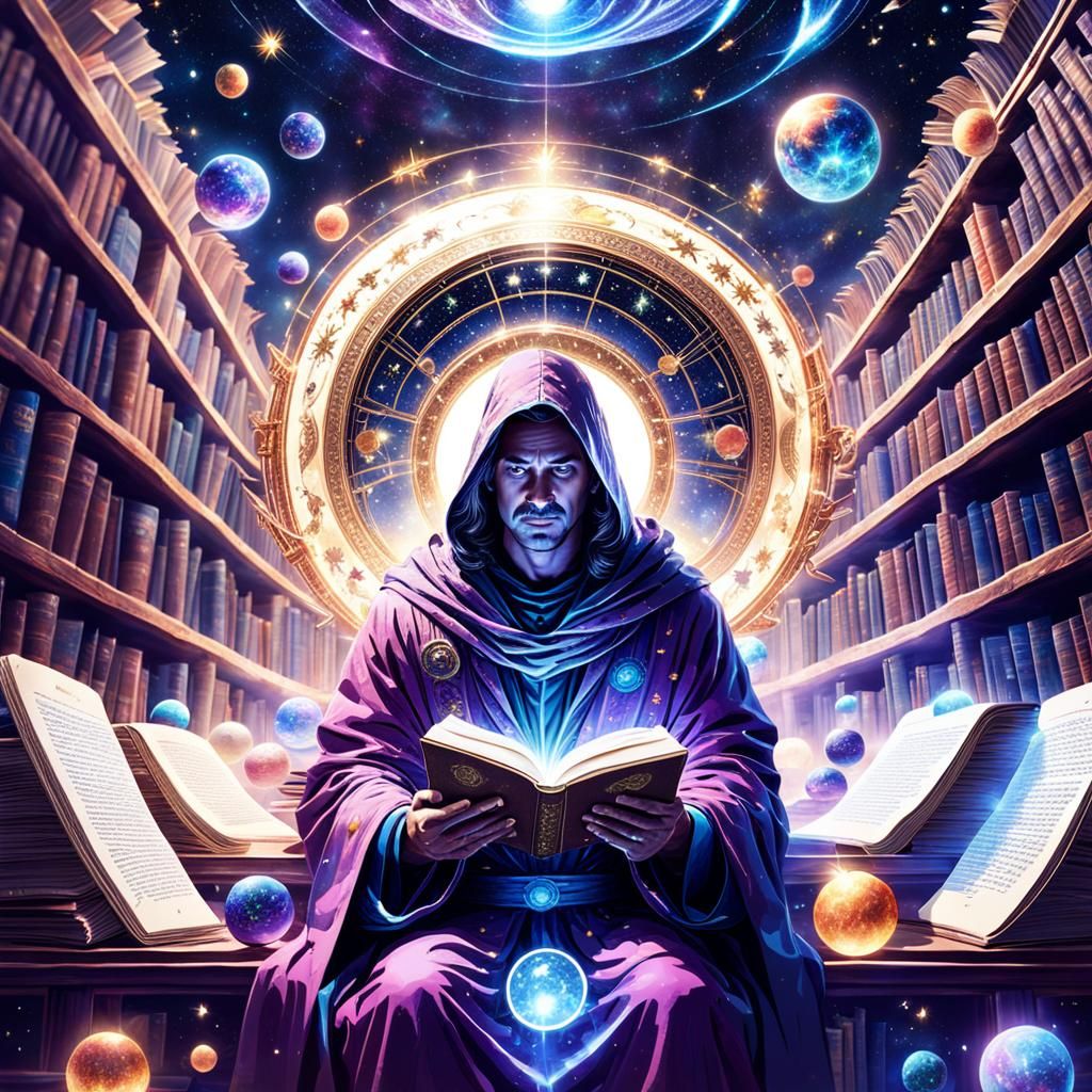 Infinite Astral Library with Ethereal Reader
