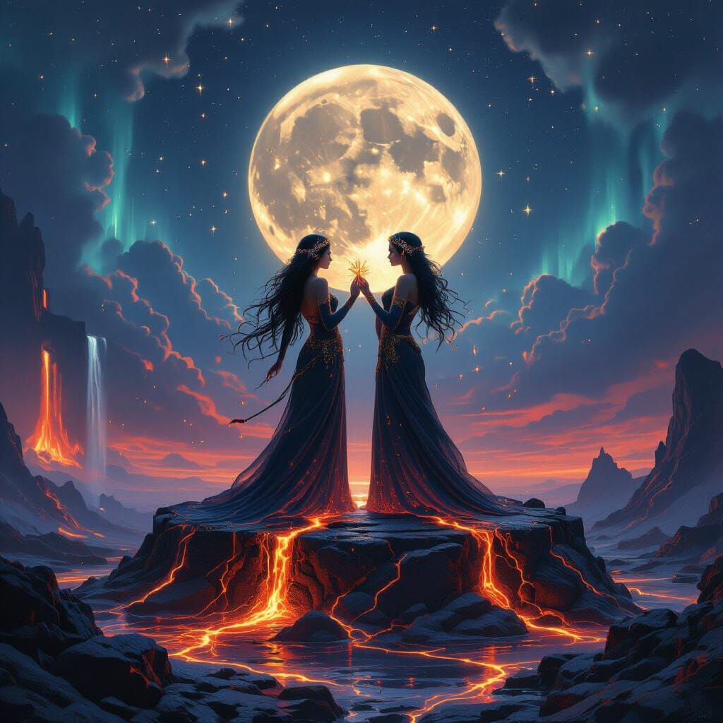 Cosmic Priestesses Ritual on Phoenix Isle