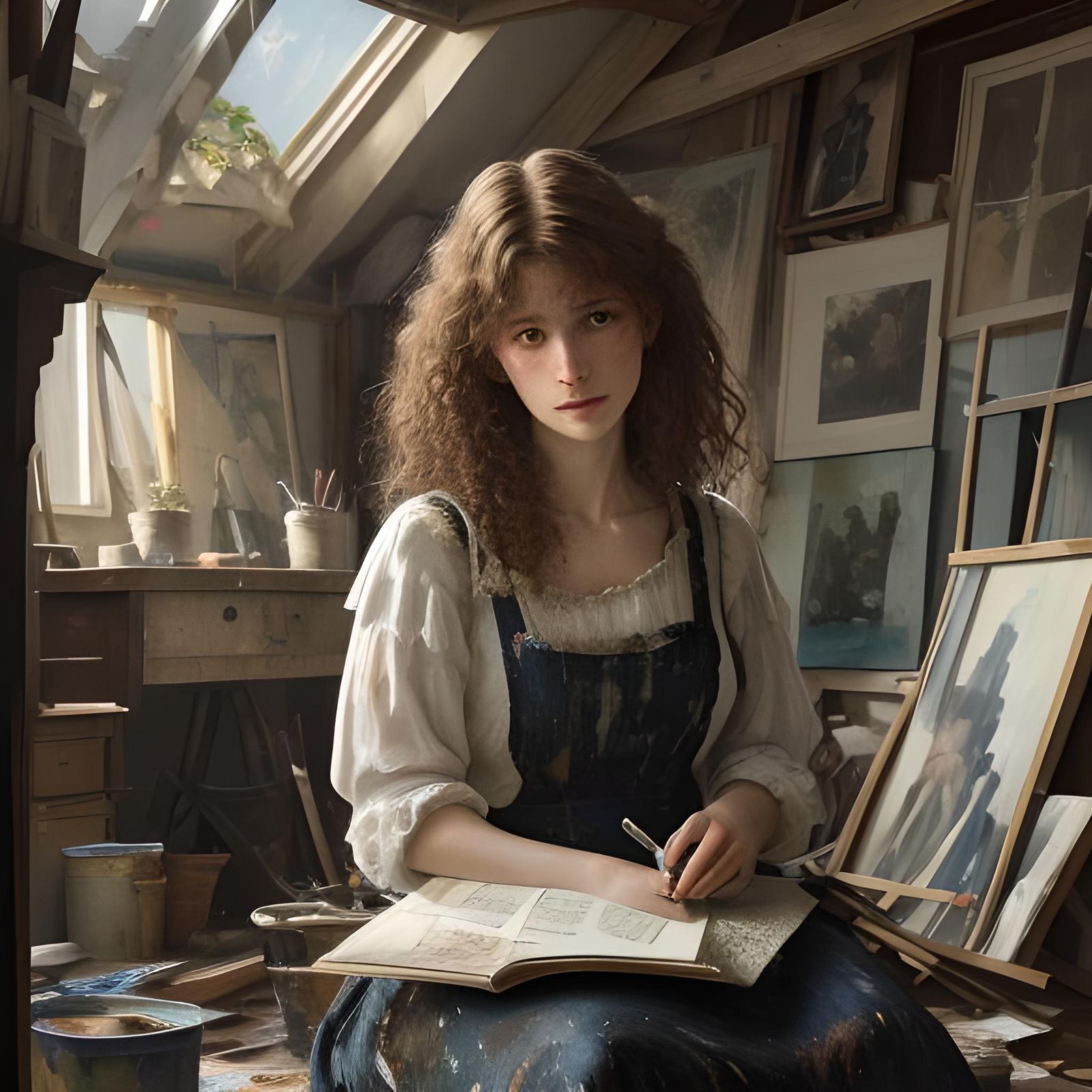 AI Generated Image Based on Simple Phrase