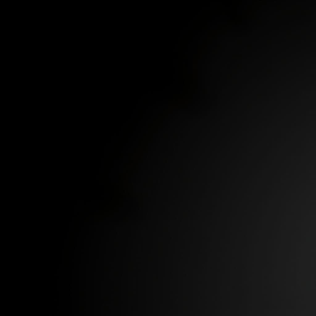 Minimalist Black Rectangle in Digital Art Style