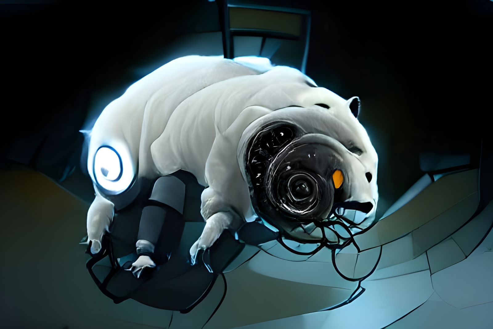 Glados Tardigrade: An AI Interpretation