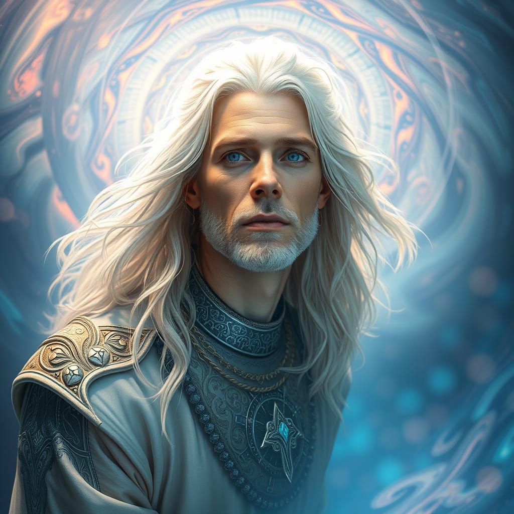 Pleiadian Sage in Resplendent 5th Dimension Realm