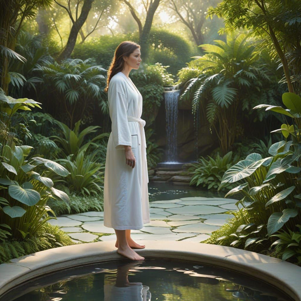 We step into The Relaxation Sanctuary, a place to rest, reflect, and recharge ...