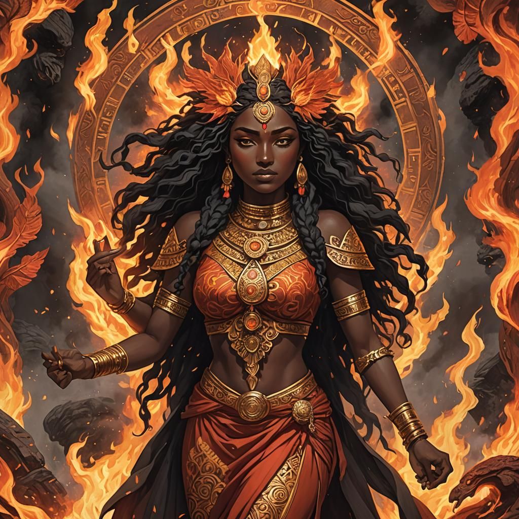 Kananeski Anayehi : Goddess Of Fire