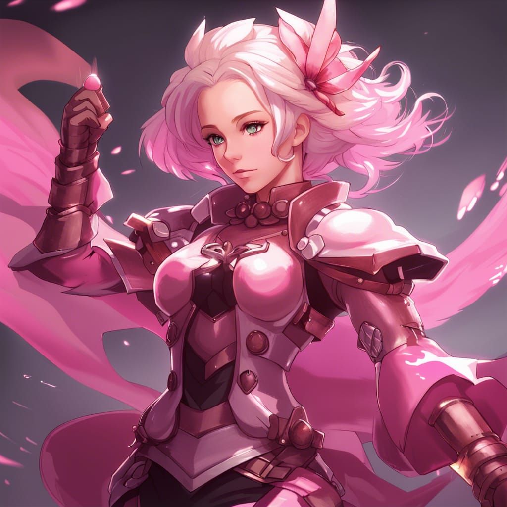 Effie from Fire Emblem Fates in Dark Fantasy Style