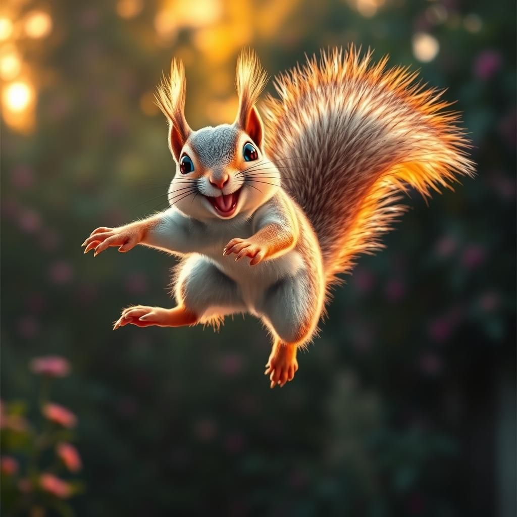 Happy Squirrel 