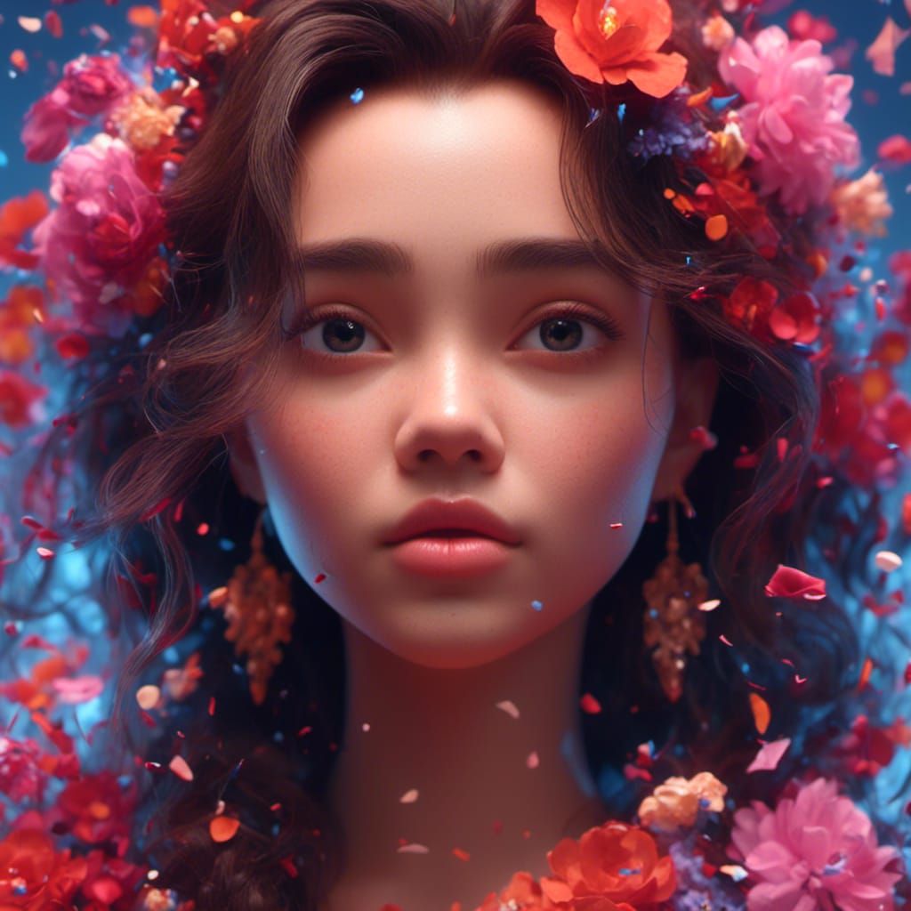 Detailed Hand Portrait in Artgerm Style