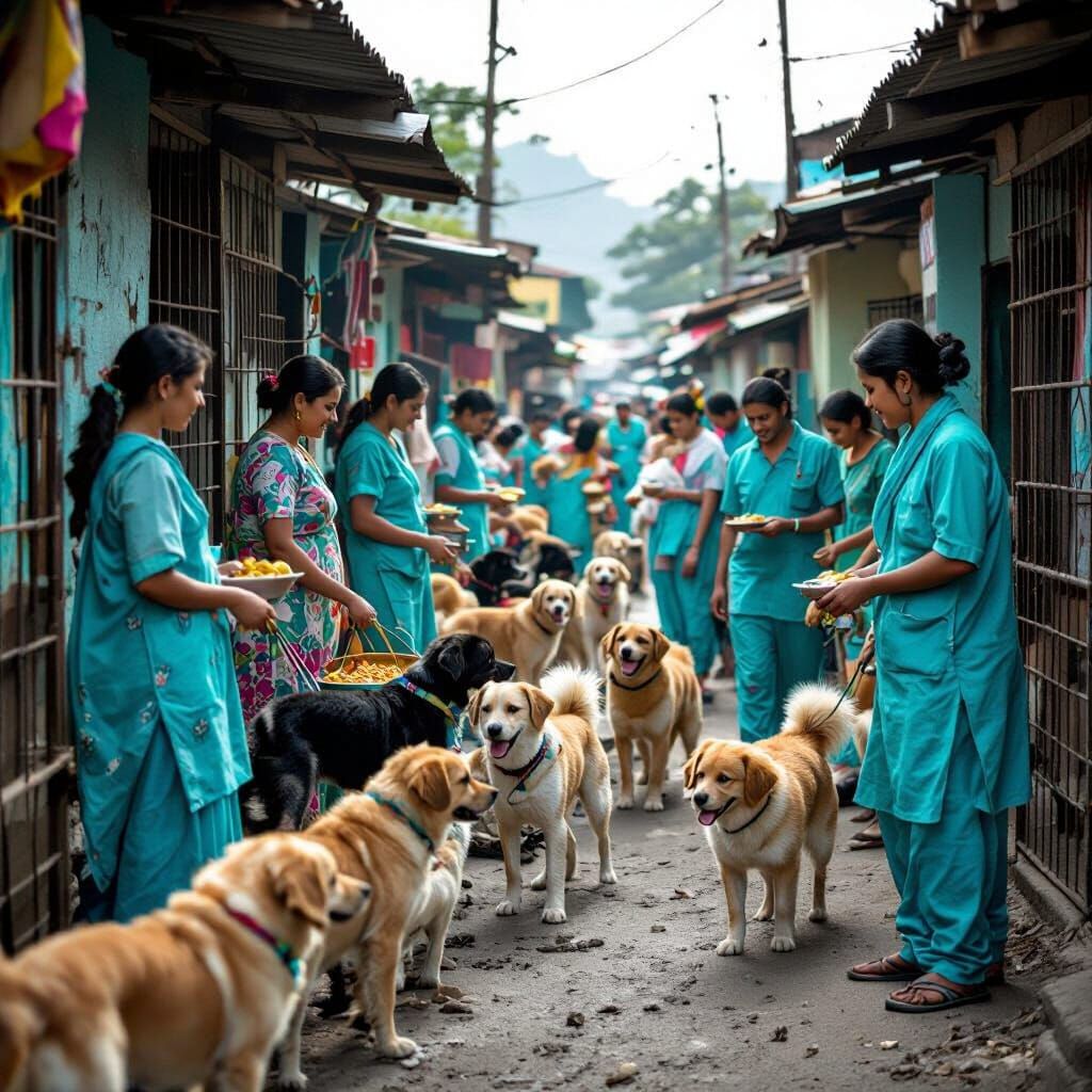 Compassionate Community at Vibrant Street Dog Shelter