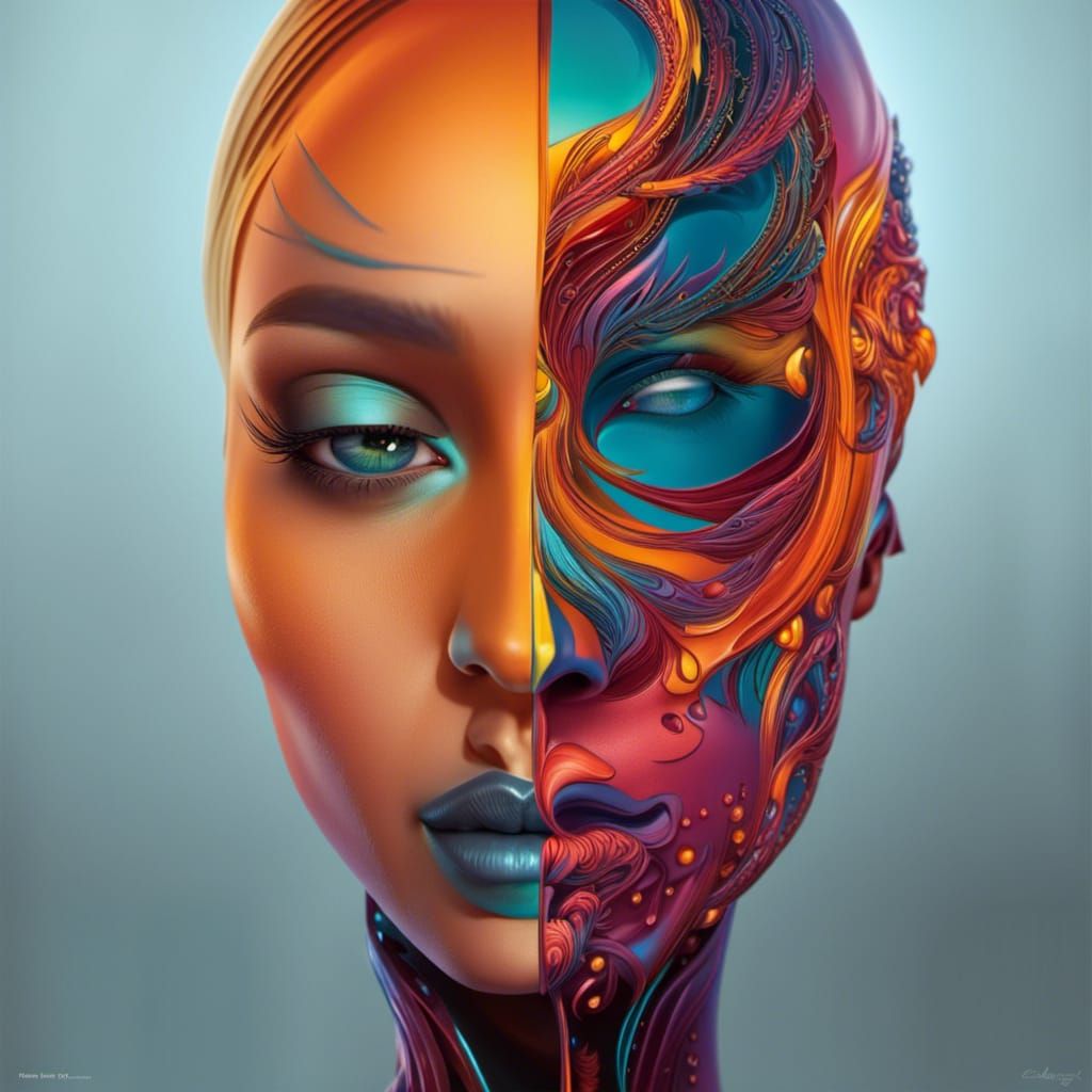 Gloomy Horror: Rabid Beast in Paris, 3D Render