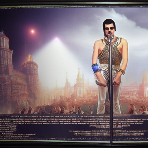 Freddie Mercury: Epic Digital Matte Painting