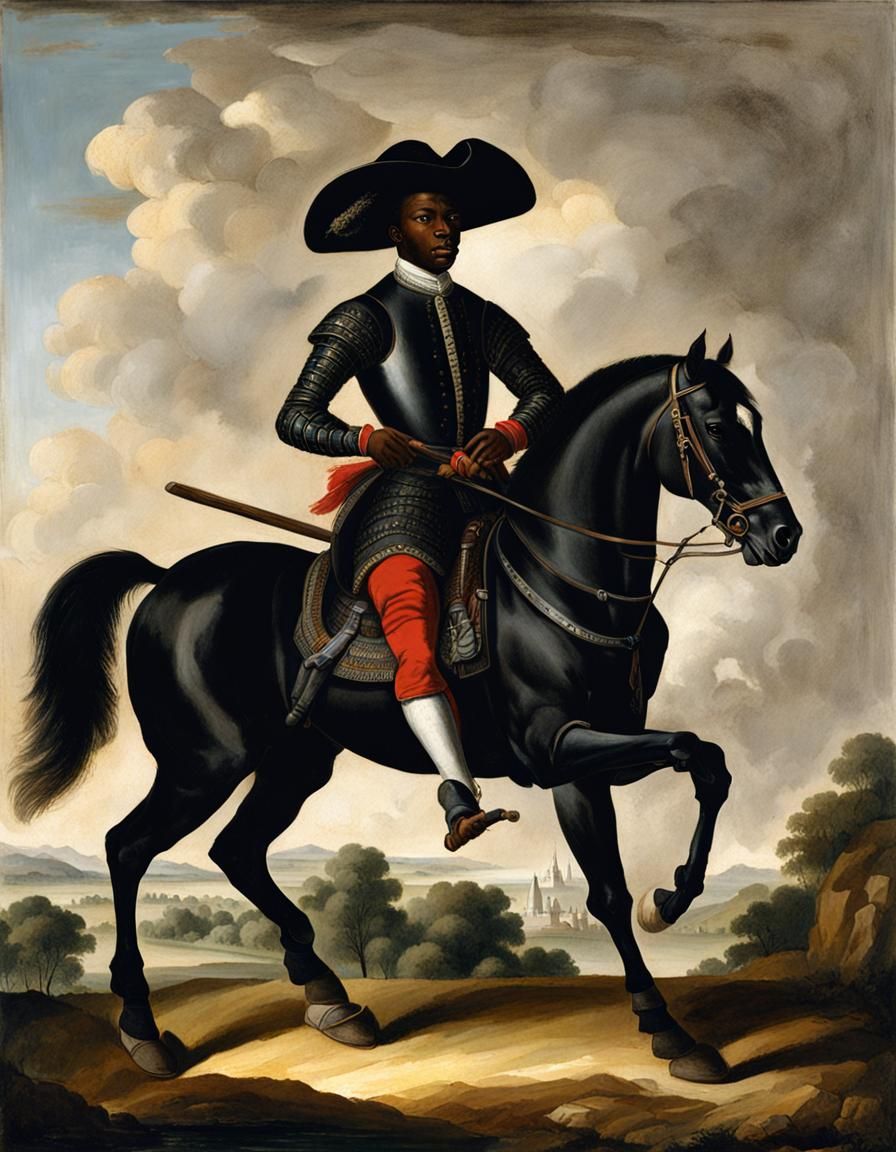 Equestrian Portrait in the Style of Jan Mijtens