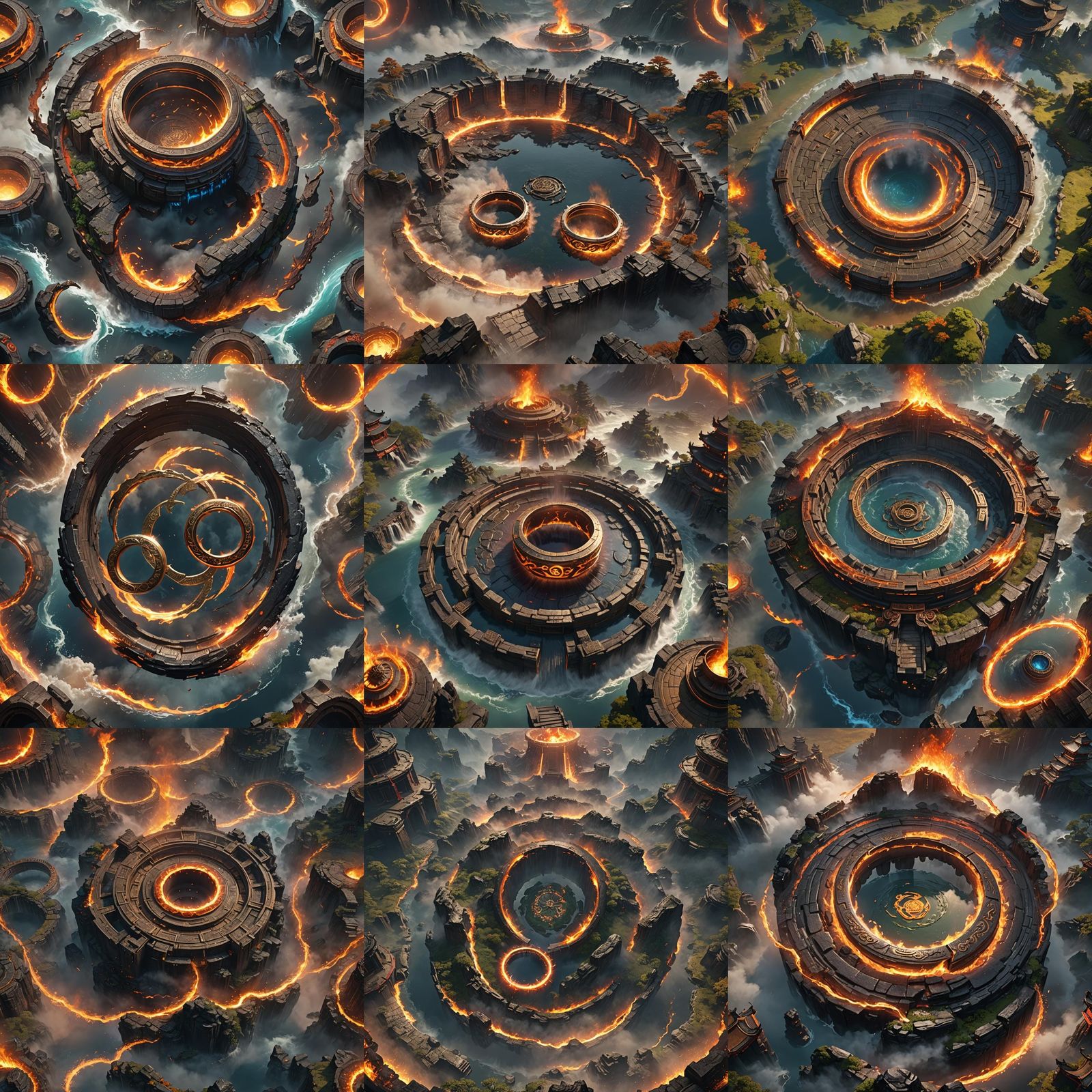 Legend of Five Rings: Fantastical Digital Painting