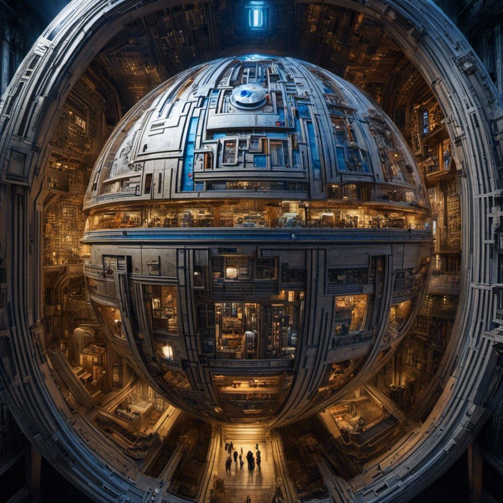 R2D2 Sphere: Metropolis in Biomechanical Style