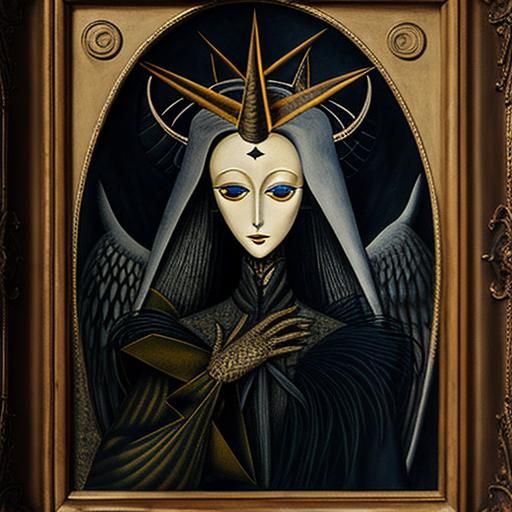 Surrealist Collage of Mechanical Birds