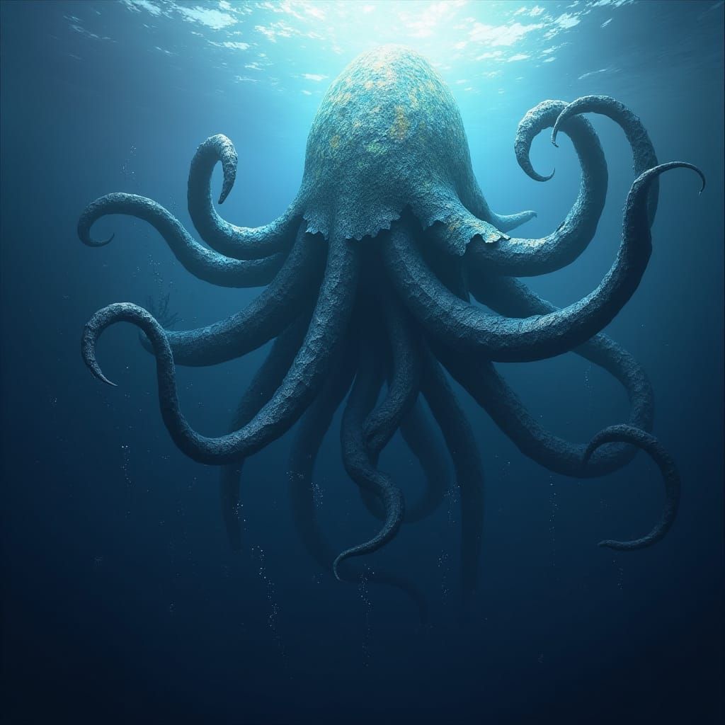 Gargantuan Deep Sea Monster Emerges from Darkness