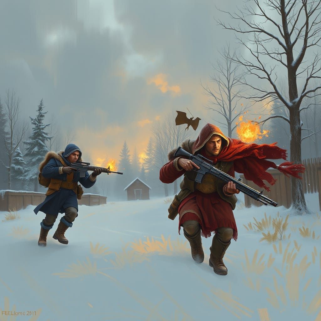 Abstract Image Inspired by Vujovic and Semenov