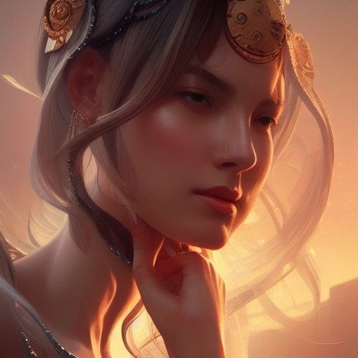 AI Ruler Portrait in Hyperdetailed Digital Art