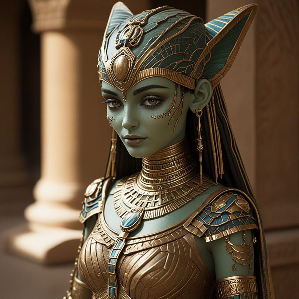 Cleopatra as an alien...