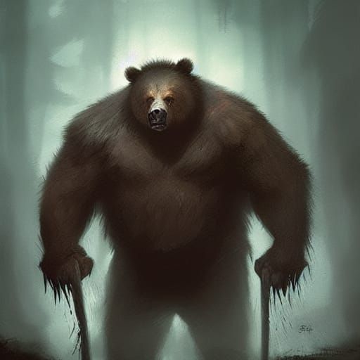 Sinister ManBearPig Digital Art