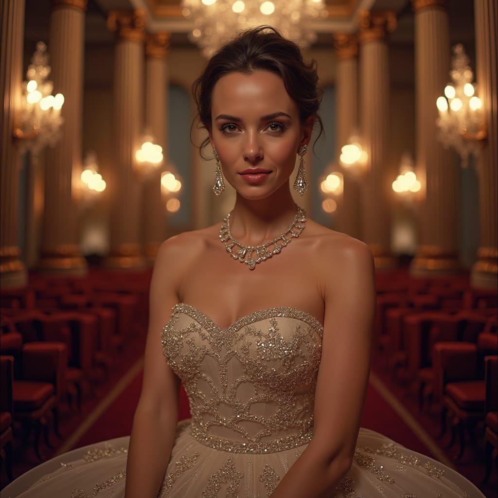 Jennifer Love Hewitt in Elegant Evening Gown