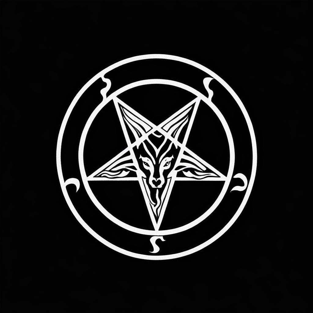 Satanic Goat Pentagram