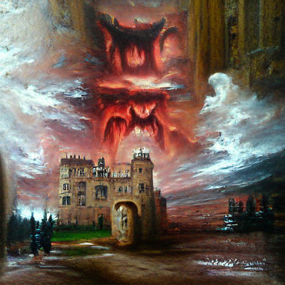 Gates of Hell AI Image