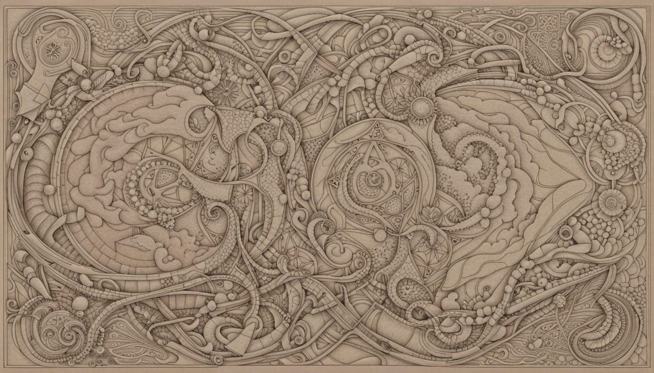 Detailed Technical Drawings of Flora and Mechanisms