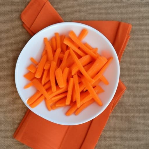 Crunchy Carrots Freshly Harvested