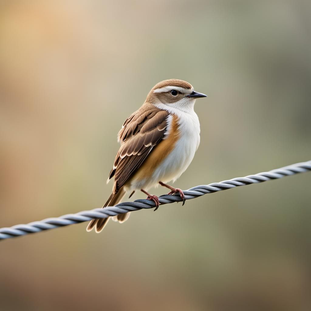 Birds on a Wire: Wildlife Photography in Soft Light