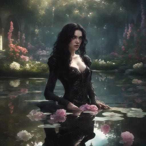 Simple AI-Generated Portrait