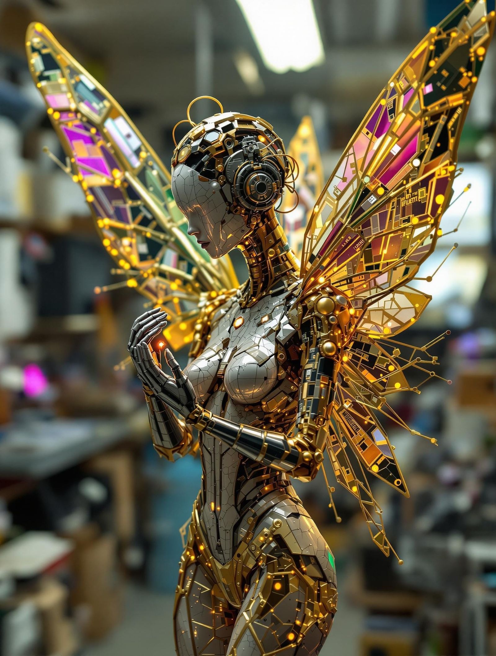 Engineer-Saint Fairy in NASA-Style Workshop