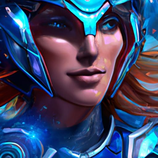 Hyperdetailed Superhero Portrait in Digital Art Style