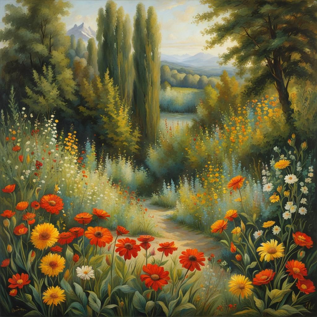 Elegant Neoclassical Portrait in Oil