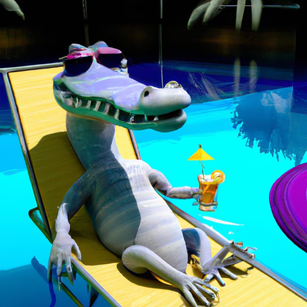 Greetings from Florida. Gator still the boss!