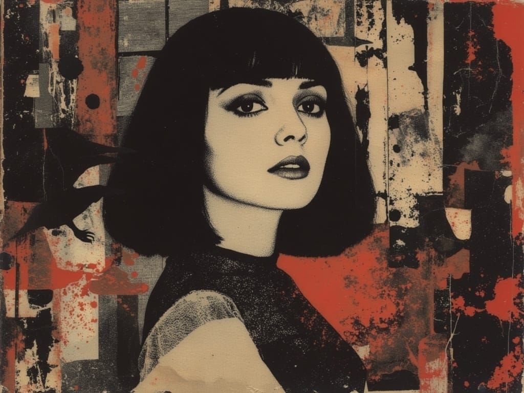 Psychedelic Fashion Photography in Groovy 1960s Style