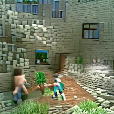 Minecraft Game Screenshot