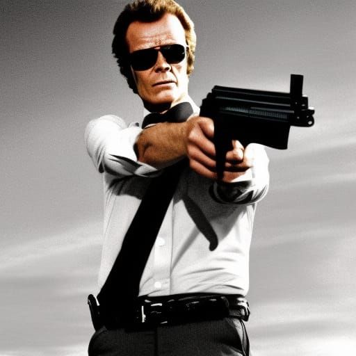 Iconic Standoff: A Moment of Resolve