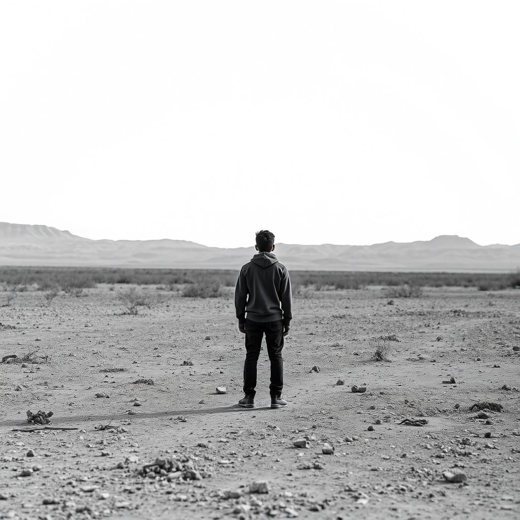 Eternal Vigilante in a Barren Expanse