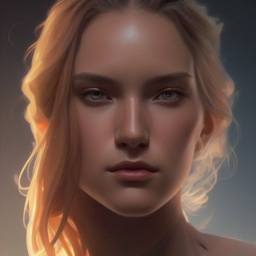 Detailed Portrait with Dynamic Lighting in Unreal Engine