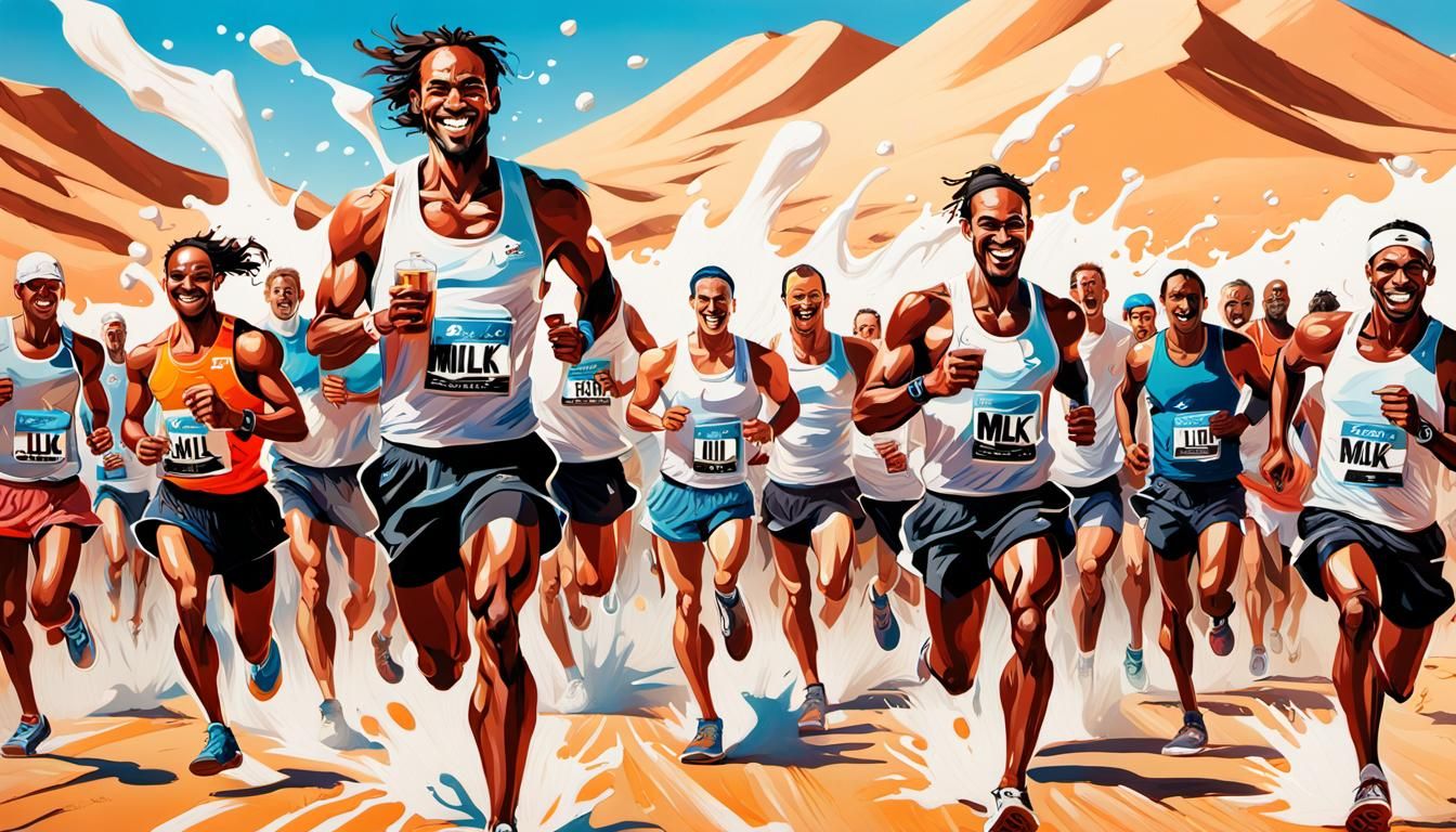 Desert Milk Run: Graffiti Splash Art