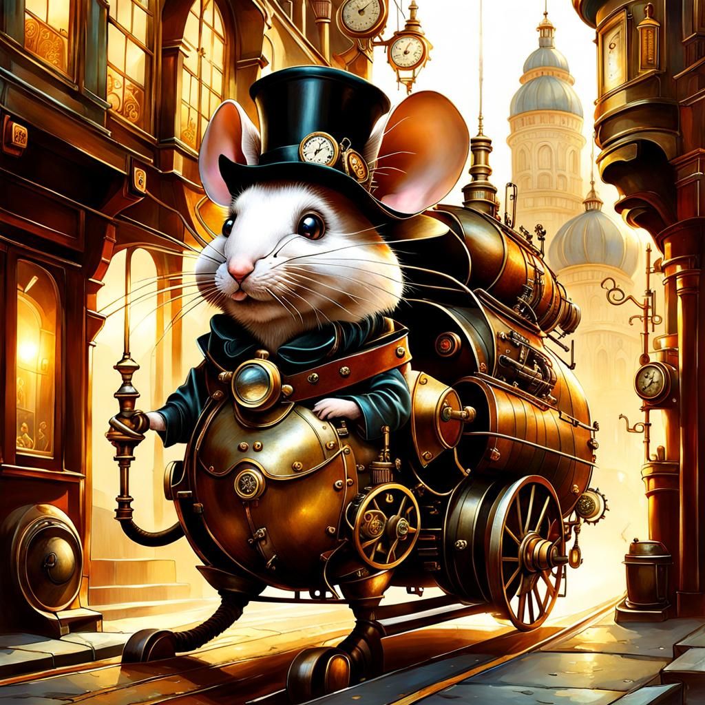 Steampunk Mouse