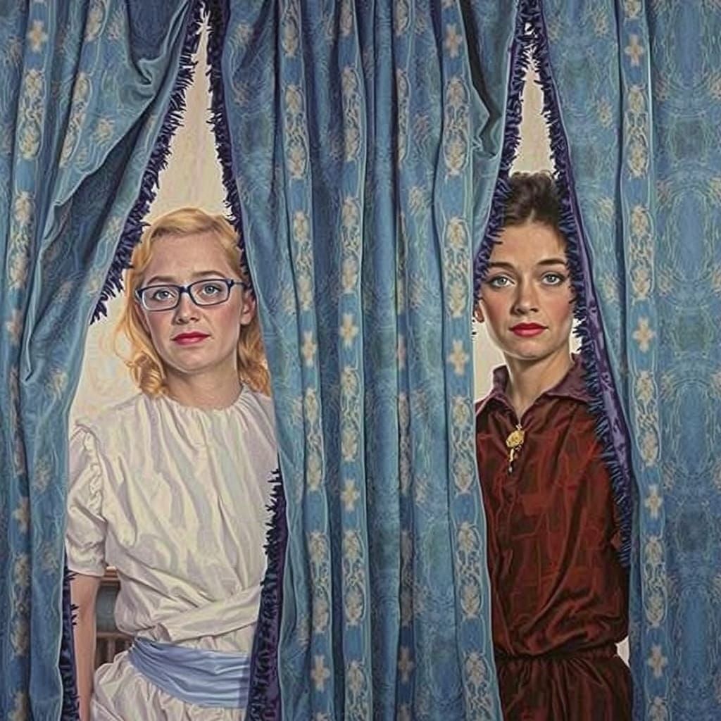 Eccentric Sisters Hide in Shadows, Victorian-Era Gothic Horr...