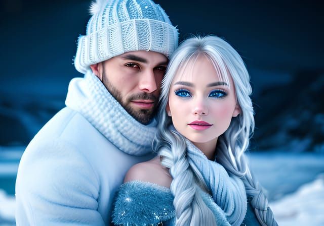 Romantic Norway Landscape: AI Generated Image