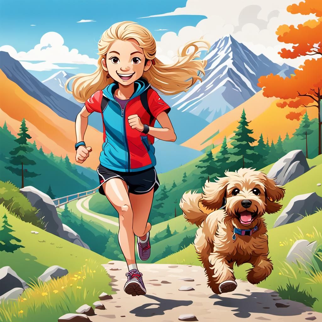 Joggin' w/ Scruff by Madam Lu '24